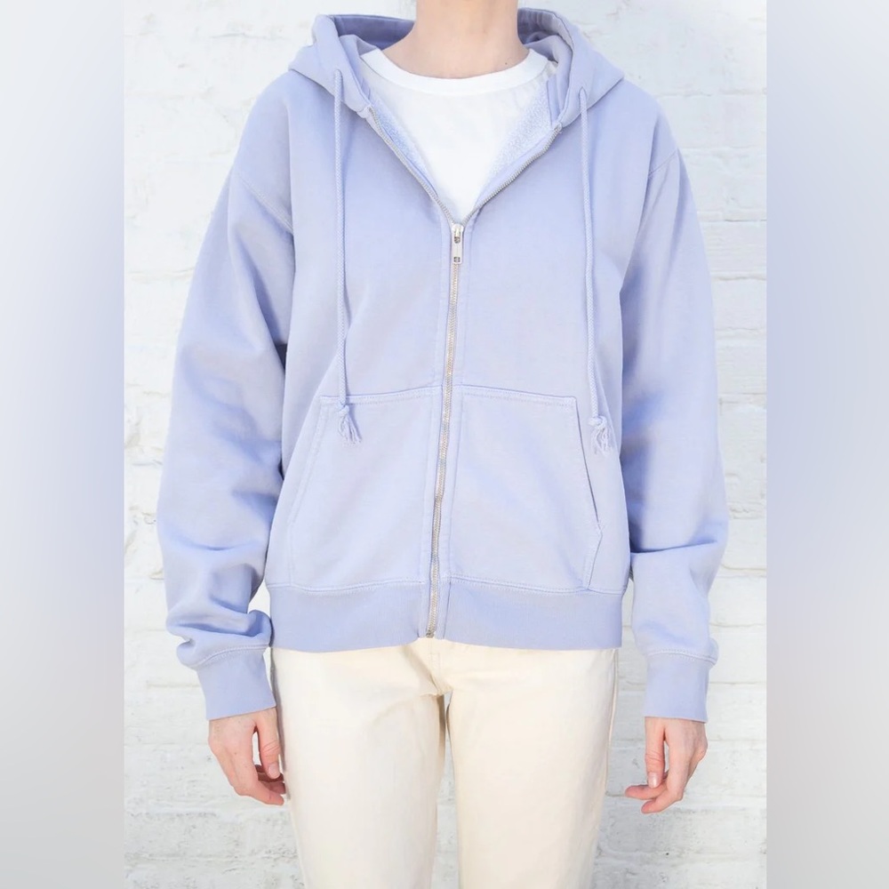 Light blue zip up